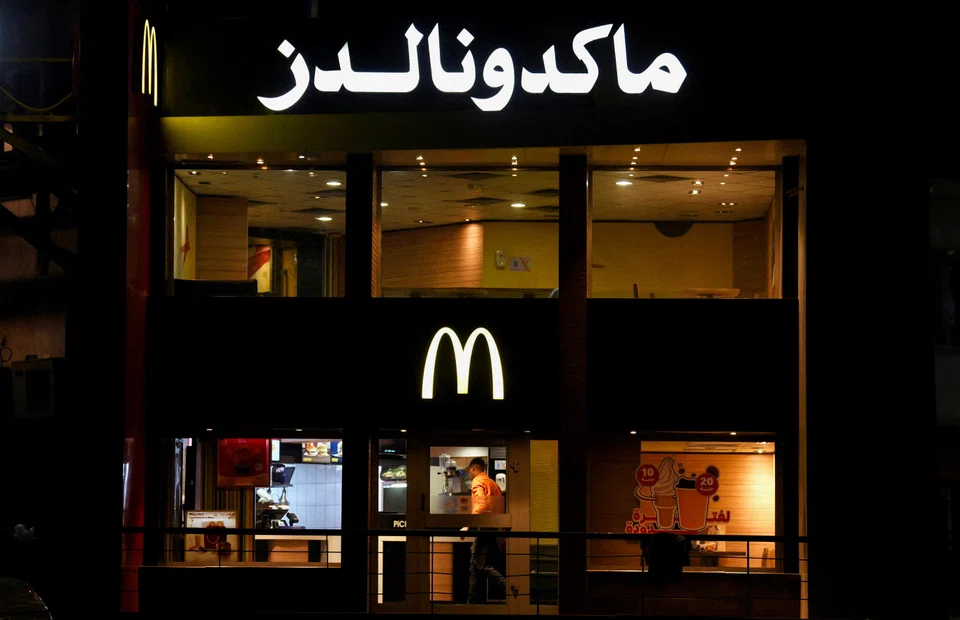 The Egyptian McDonald's October and November sales fell by at least 70 per cent compared to the same months last year.