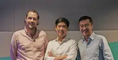From L-R - Rainforest co-founders: Per-Ola Röst (CTO), JJ Chai (CEO), Jason Tan (CFO)