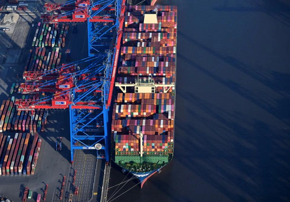 Port bottlenecks that have increased supply-chain congestion because of the war in Ukraine and lockdowns in China may be showing signs of easing, according to one of the world's biggest shipping companies. 