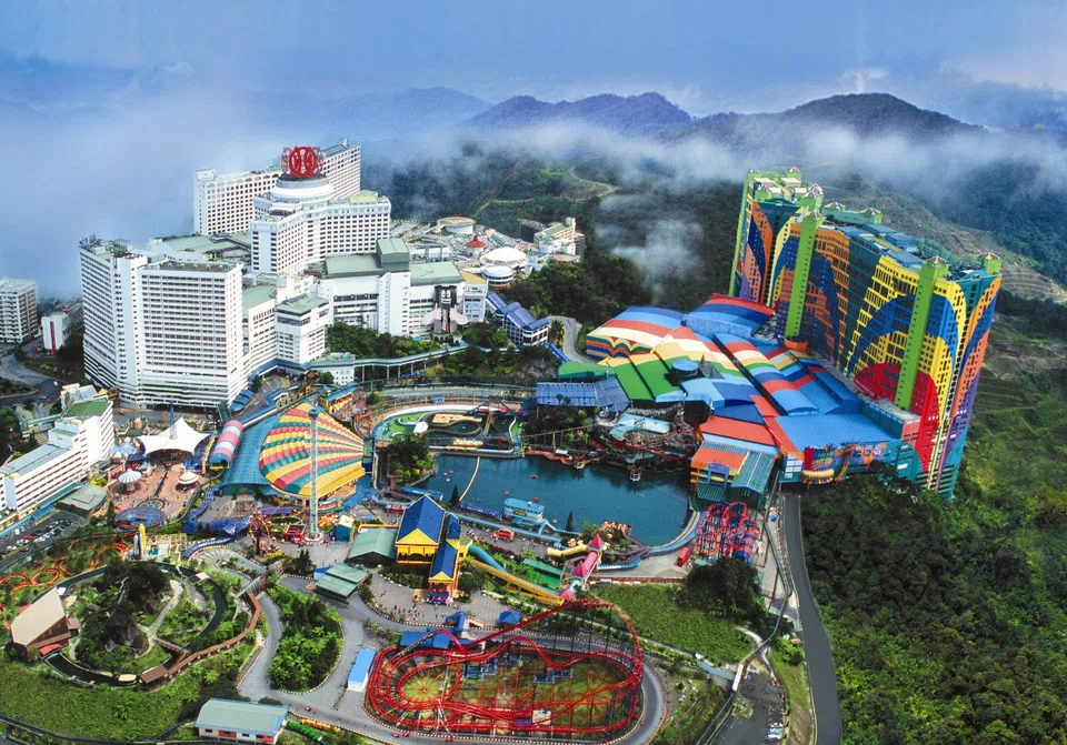 An undated older photo of Genting Highlands.