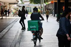 Food delivery and ride hailing are Grab's primary sources of revenue.