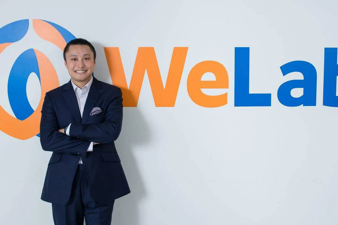 WeLab, founded in 2013, operates consumer-credit platforms WeLend in Hong Kong and WeLab Digital in the Chinese mainland, said its website. It also runs WeLab Bank, a virtual lender in Hong Kong. Simon Loong (above) is its founder and chief executive.  