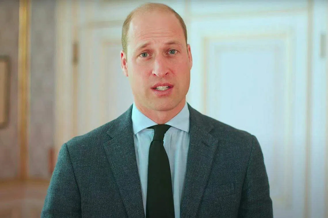 Prince William, now heir to the throne after Queen Elizabeth II’s death, sent a pre-recorded video message to an innovation summit in New York for the annual Earthshot Prize, which he created in 2019 to reward efforts to combat climate change.
