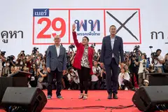 Pheu Thai will aim to form a government of its own first and if it falls short of the numbers, it will join hands with other democratic parties that will agree to its policies.