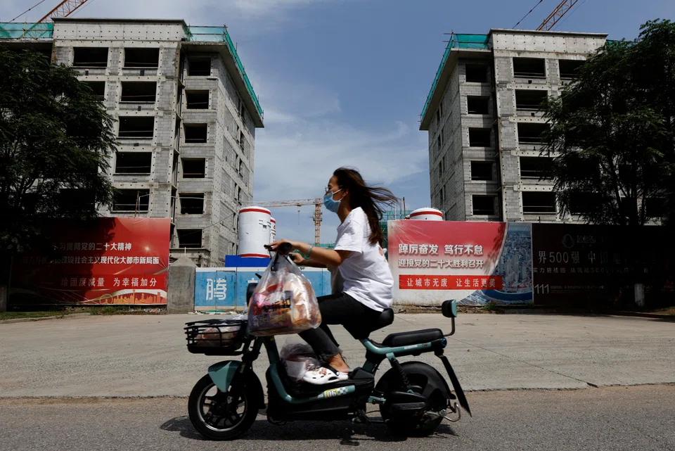 China’s property sector has been hit by a debt crisis since 2021. 