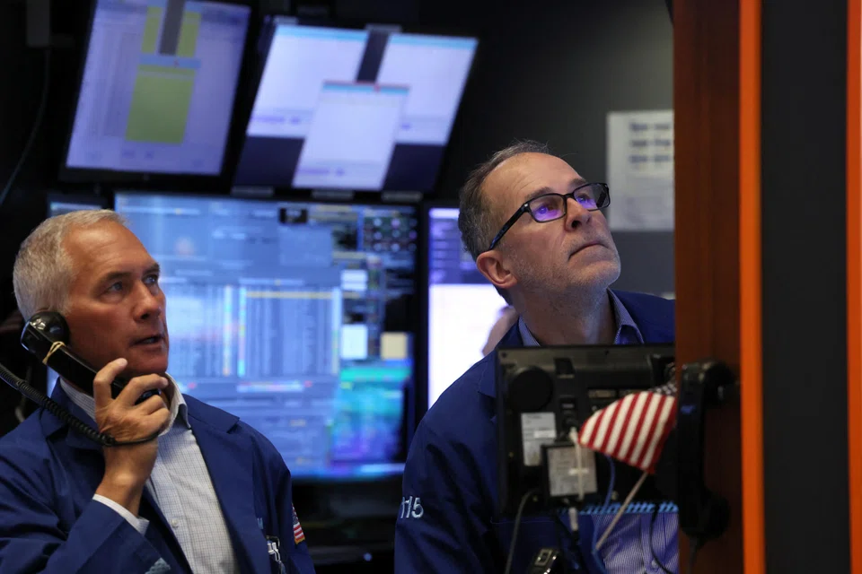 Dow Jones Industrial Average falls 40.53 points, or 0.11 per cent, at the open to 38,426.78.