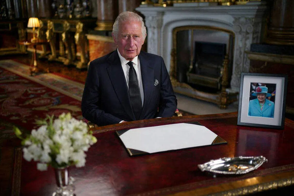 “As the queen herself did with such unswerving devotion, I too now solemnly pledge myself, throughout the remaining time God grants me, to uphold the constitutional principles at the heart of our nation," said Charles.