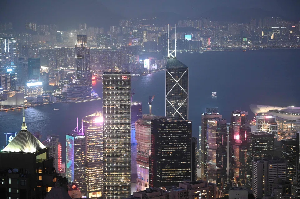 The four-storey property in Hong Kong's Peak area (above) has a reported total floor area of 4,700 sq ft.