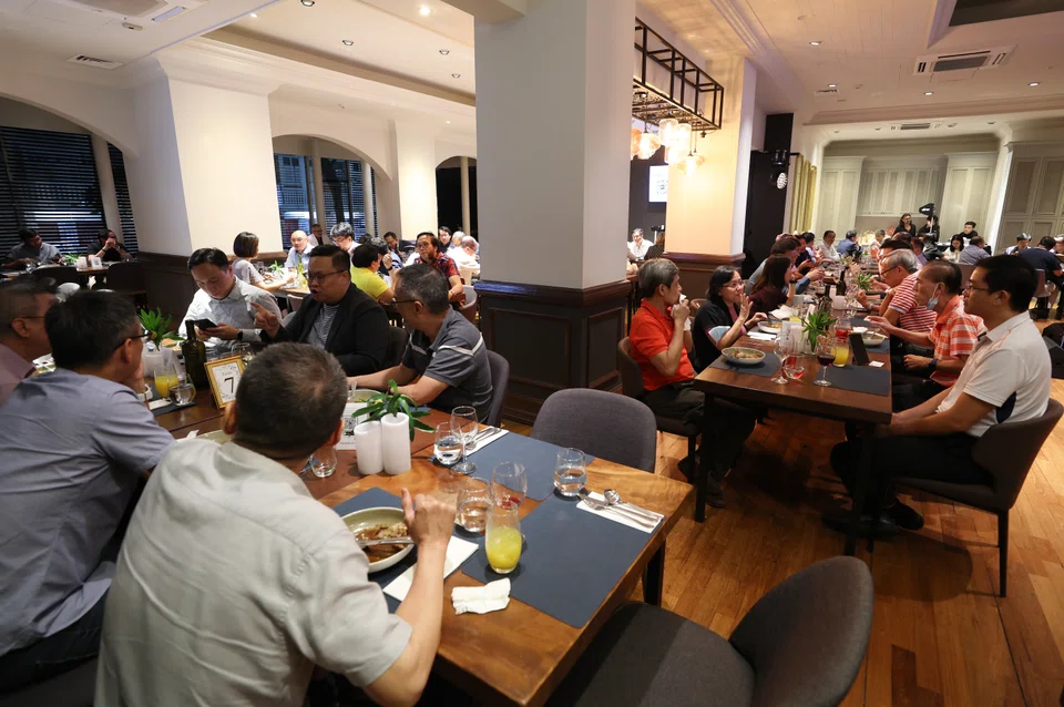BT subscribers enjoyed a three-course dinner at The Mason's Table.