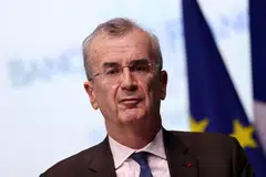 ECB Governing Council member Francois Villeroy de Galhau is "convinced we are close or very close to the high point of interest rate". 