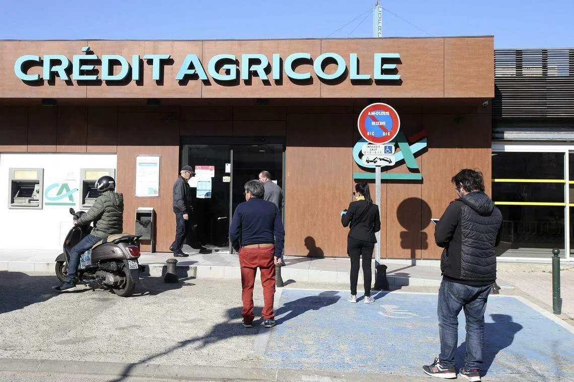 Credit Agricole Q1 profit falls 16% as it triples provisions