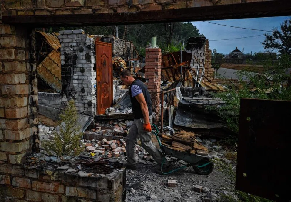 Ukraine Prime Minister Denys Shmyhal said reconstruction already was underway in the deoccupied territories but will require help from international partners.