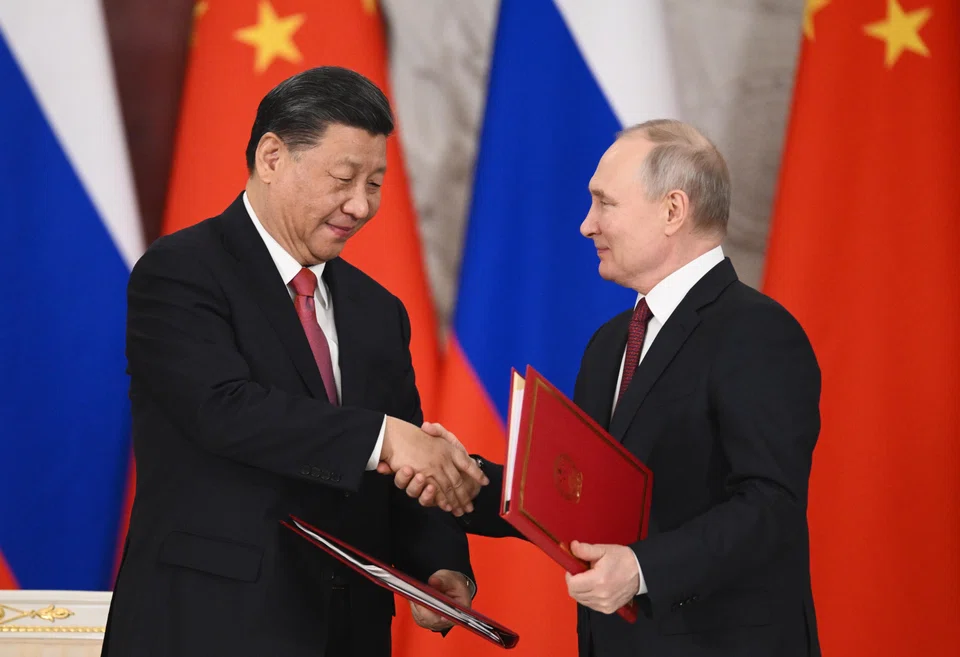 Putin and Xi signed a “no limits” partnership agreement last year just weeks before Russia invaded Ukraine. 