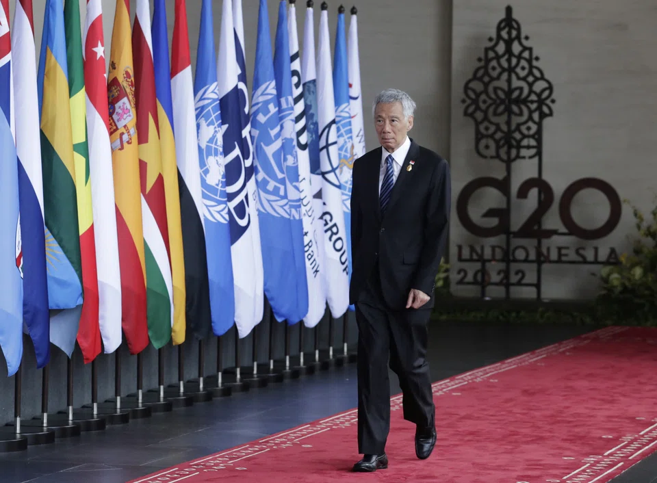 Prime Minister Lee Hsien Loong is in Bali for the G20 Summit.