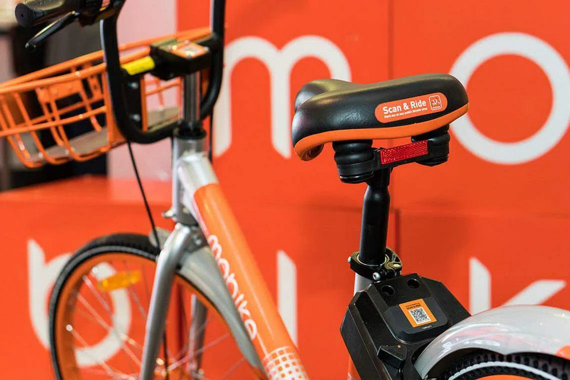 Bike-sharing war in S'pore goes up a gear