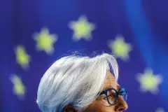 ECB President Christine Lagarde said on Thursday that interest rates in the eurozone had reached their peak.