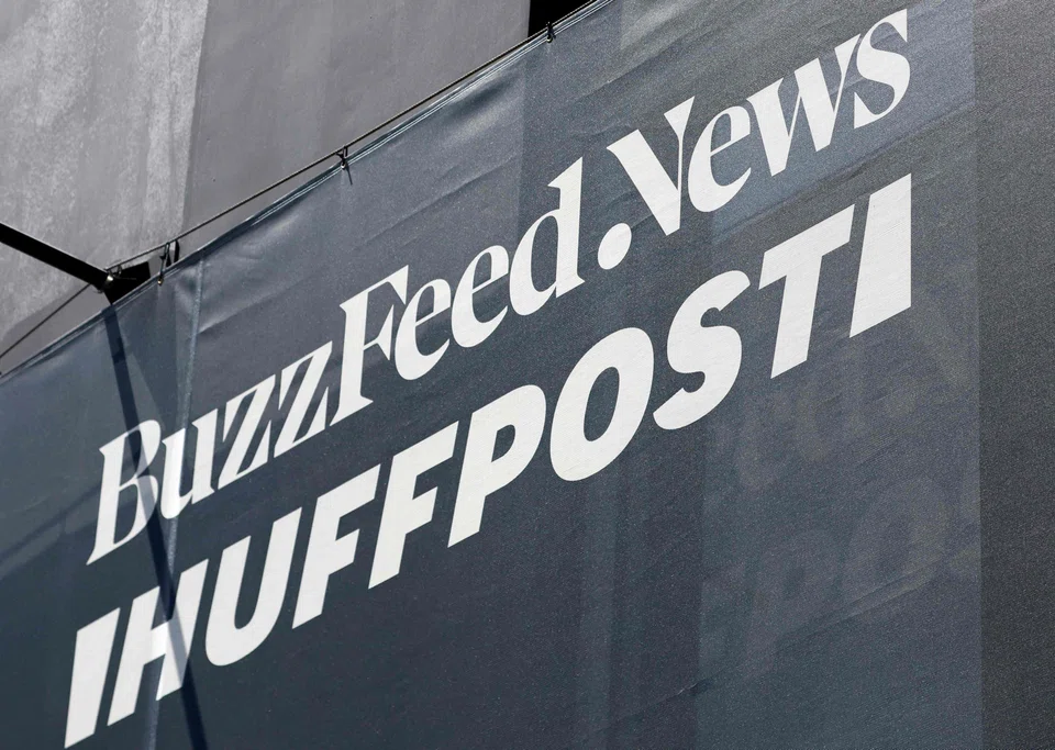 BuzzFeed shares plunged more than 20 per cent on Wall Street following the news it was shutting its news division. 
