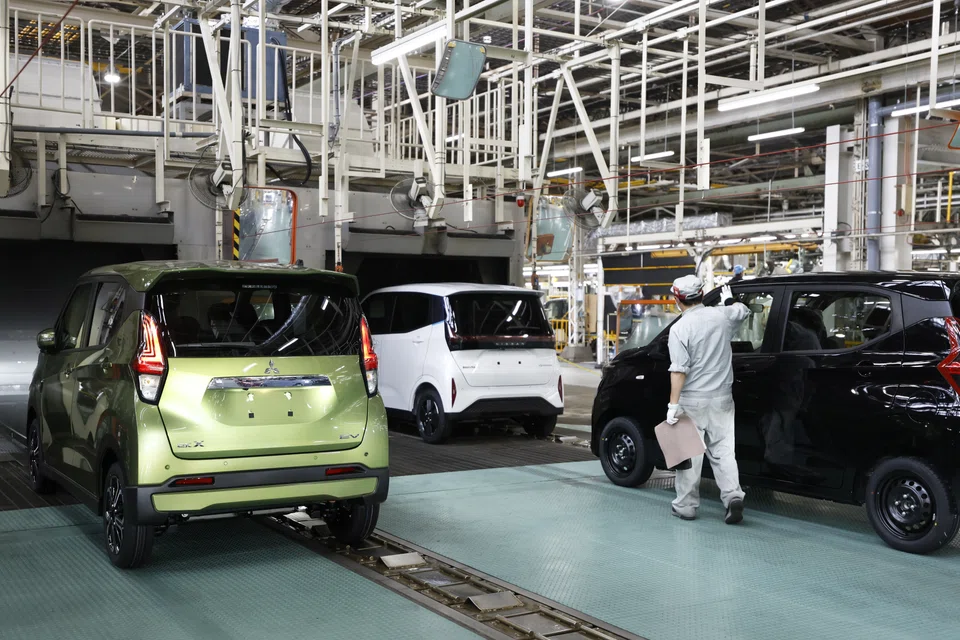 Japan's manufacturing activity expanded at the slowest pace in three months in May.
