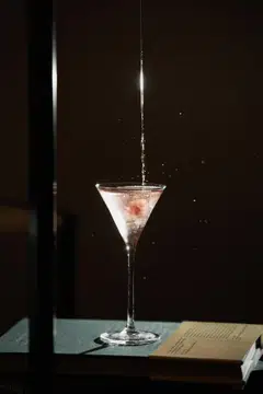The Sake Sakura Martini is the best-selling cocktail on Last Word's happy hour menu.