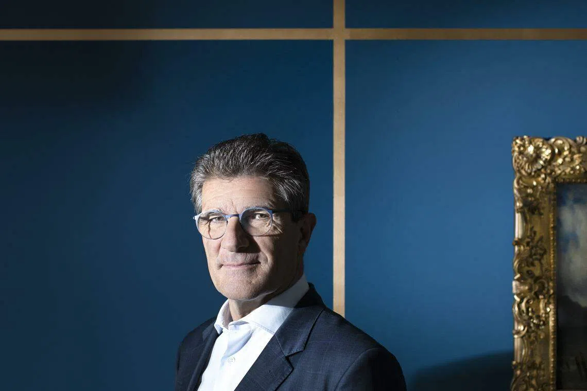 Lombard Odier's senior managing partner Patrick Odier spoke to The Business Times at a media engagement event in September.