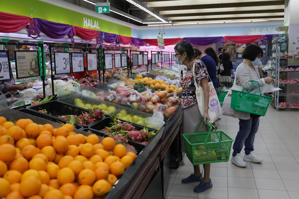 Food inflation eases to 4.1 per cent in October, from 4.3 per cent previously. 