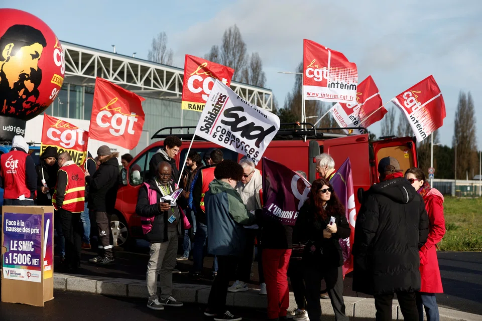 France’s SUD and CGT unions called for strike action in the country’s eight warehouses.