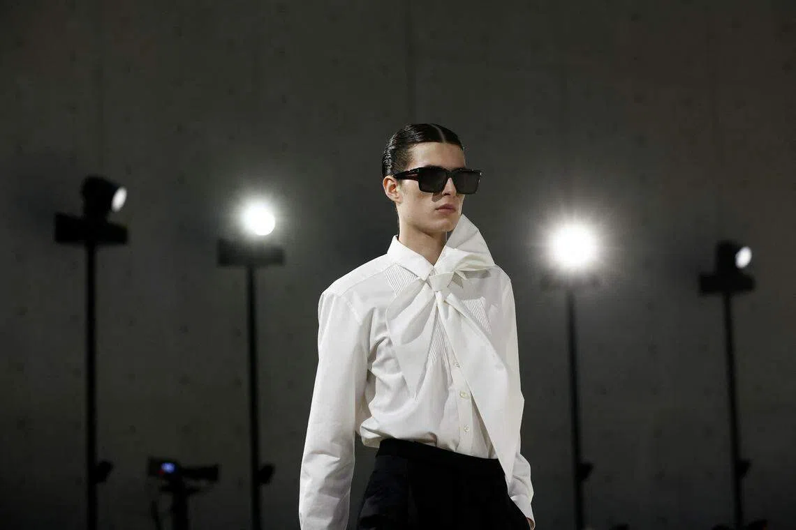 Anthony Vaccarello, who mounted a Saint Laurent show that was theatrical, elegant, blithely unconcerned with lines of gender demarcation and one that neatly answered Adolf Loos’ question about fashion.
