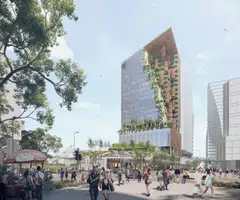 An artist's impression of the proposed hotel that will come up on the Faber House site along Orchard Road. Developer UOL is among the beneficiaries of a recovery in Singapore's tourism industry.