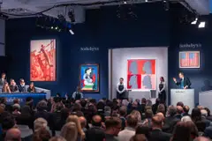 The evening sale of work from the estate of Emily Fisher Landau at Sotheby’s in New York.
