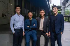 Mito Health founders (from left) Ryan Ware, Kenneth Lou, Joel Kek and Chew Tee-Ming are aiming to build a platform for preventive healthcare.