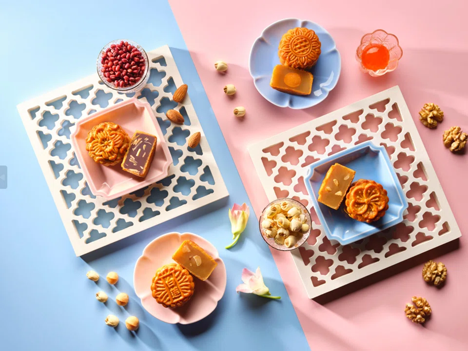 The Capitol Kempinski's assorted mooncakes.