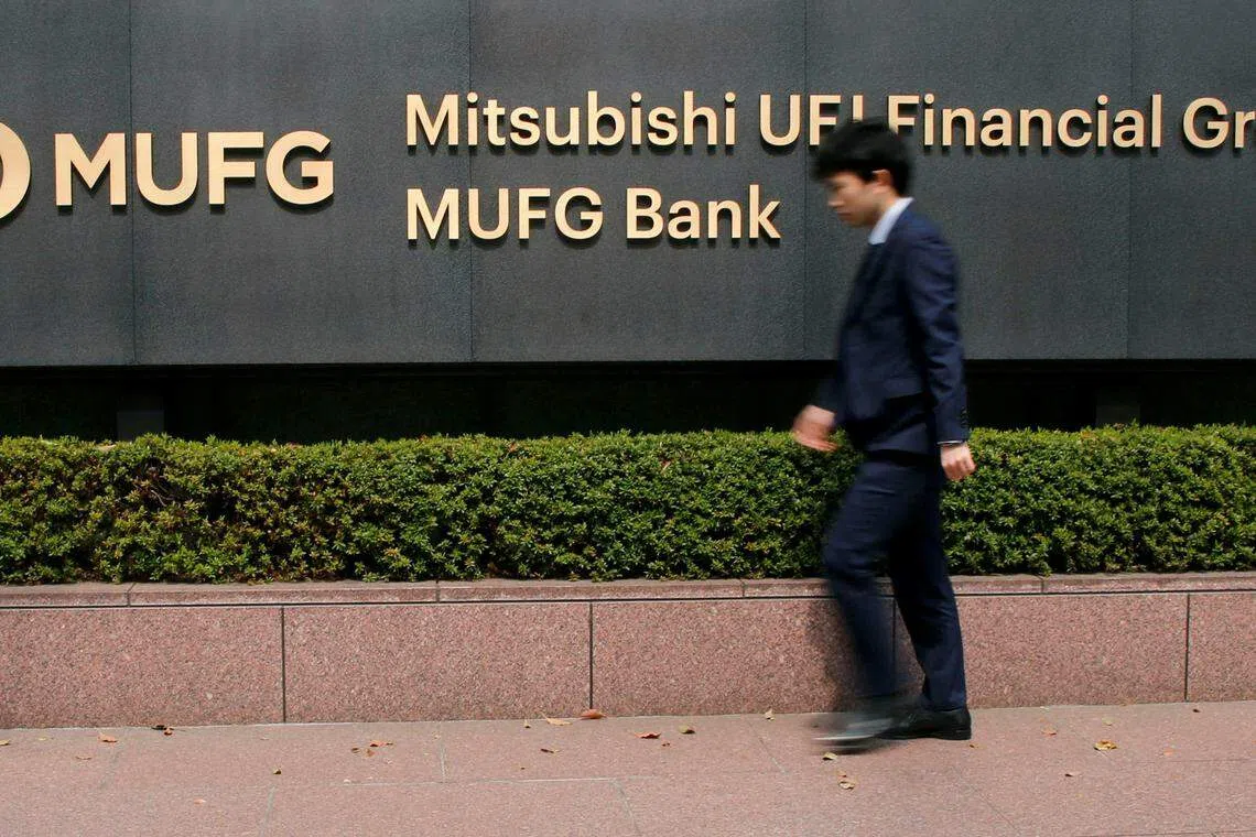 Mitsubishi UFJ posted a net profit of 370.64 billion yen (S$3.35 billion) for the October-December period, against 112.08 billion yen a year earlier.