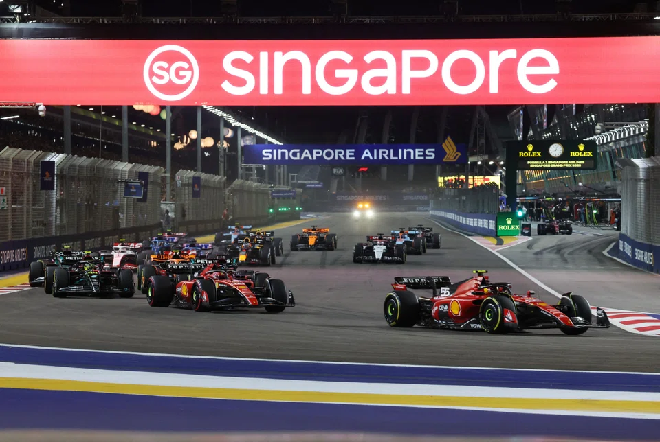 More than 264,000 fans attended the three-day Singapore Grand Prix this year, which was won by Ferrari's Carlos Sainz.