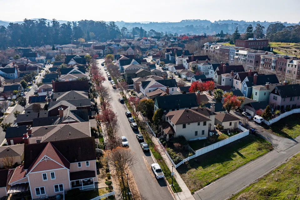 The figures indicate the resale market is breaking out of a protracted slump due to high mortgage rates that discouraged homeowners from moving and giving up a lower rate that they had locked in in the past few years. 