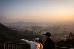 Confidence in Hong Kong has waned as home prices tumble to a seven-year low.