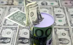 The dollar index, which tracks the currency against a basket of rival currencies, was modestly higher but off earlier highs with a gain of 0.03 per cent to 104.62.