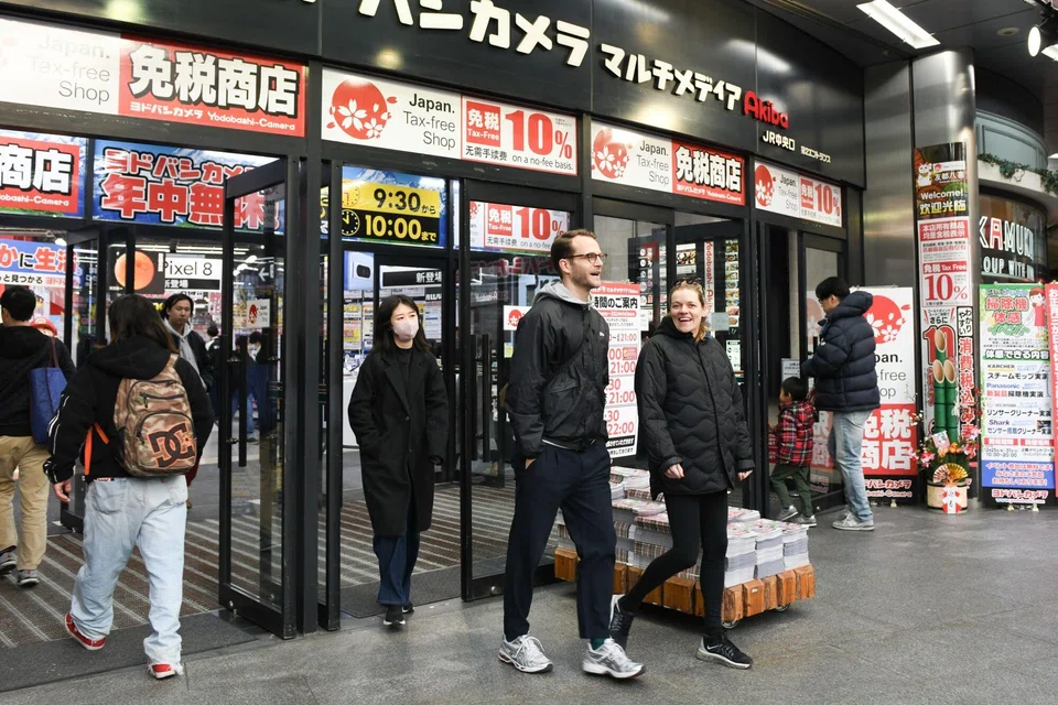Japan’s services industry has benefited from a burst of tourist arrivals, with some 2.44 million people visiting the country in November, narrowly missing the pre-Covid total recorded in the same month in 2019.