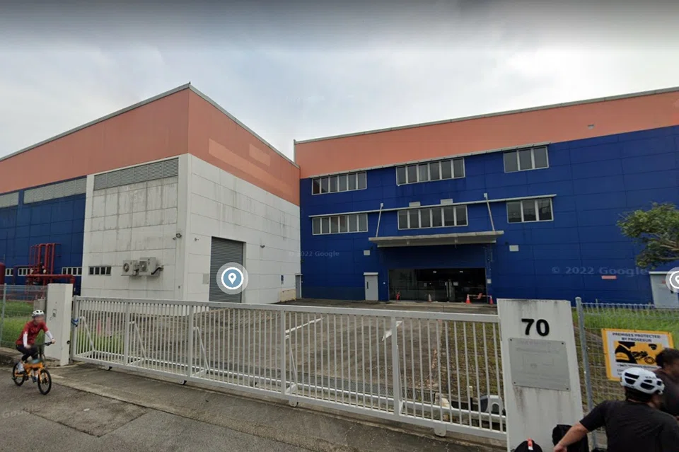 The aerospace training facility is located at 70 Seletar Aerospace View and has a gross floor area of 4,992 square metres.