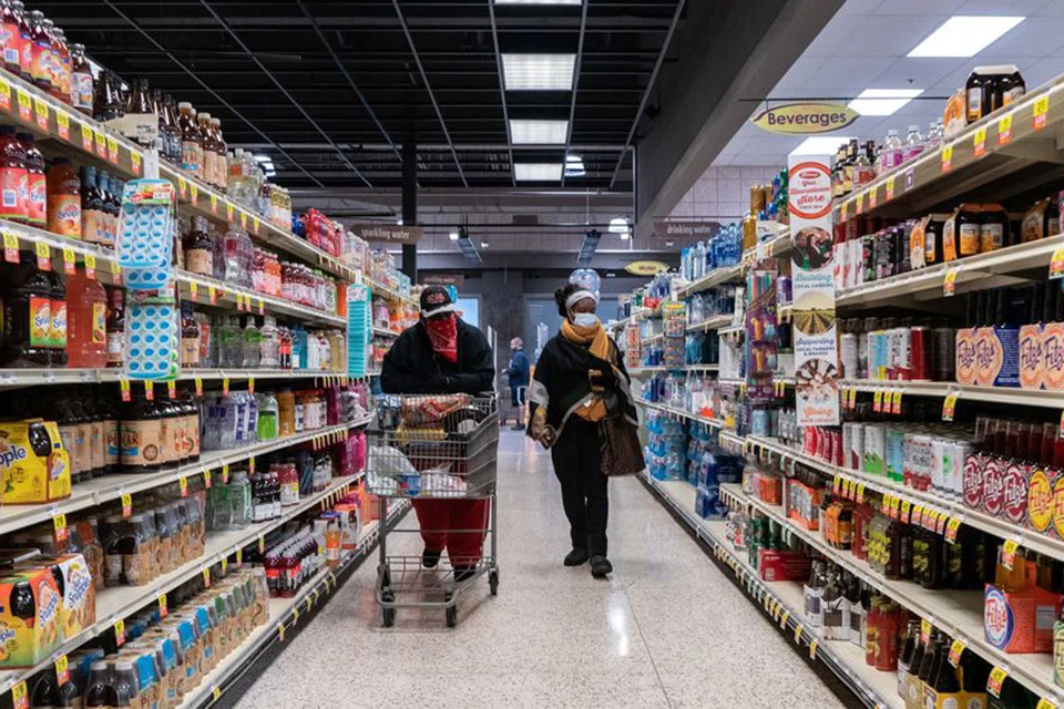 US consumer spending increased more than expected in March amid strong demand for services, while monthly inflation surged by the most since 2005.