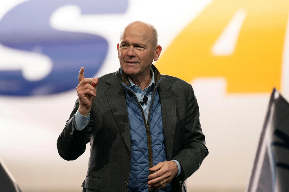 Dave Calhoun was Boeing chairman and then became CEO in January 2020 after the board fired Dennis Muilenburg.
