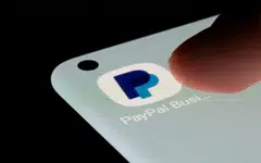 PayPal app is seen on a smartphone in this illustration taken, July 13, 2021. REUTERS/Dado Ruvic/Illustration