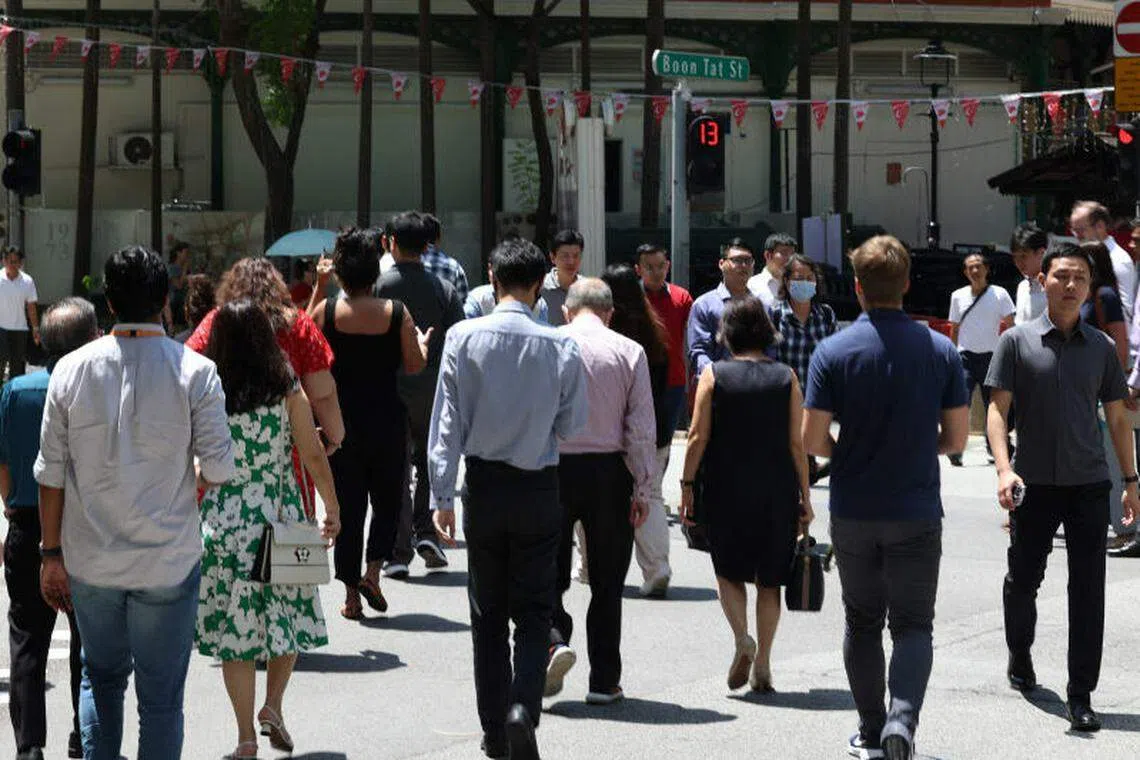 A survey by audit giant Ernst & Young (EY) Advisory found that 45 per cent of employees in Singapore are likely to resign from their current workplaces in the next 12 months.