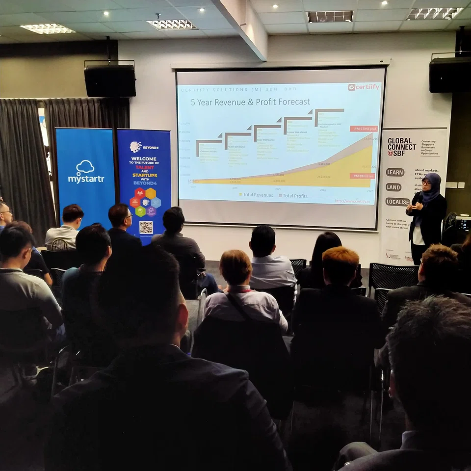 Twenty-one participants from 19 Singapore companies attending the five-day workshop organised by SBF that took them to Kuala Lumpur, Melaka and Johor Bahru.