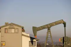 Traders are anticipating more volatility in the near-term than further out in the future.