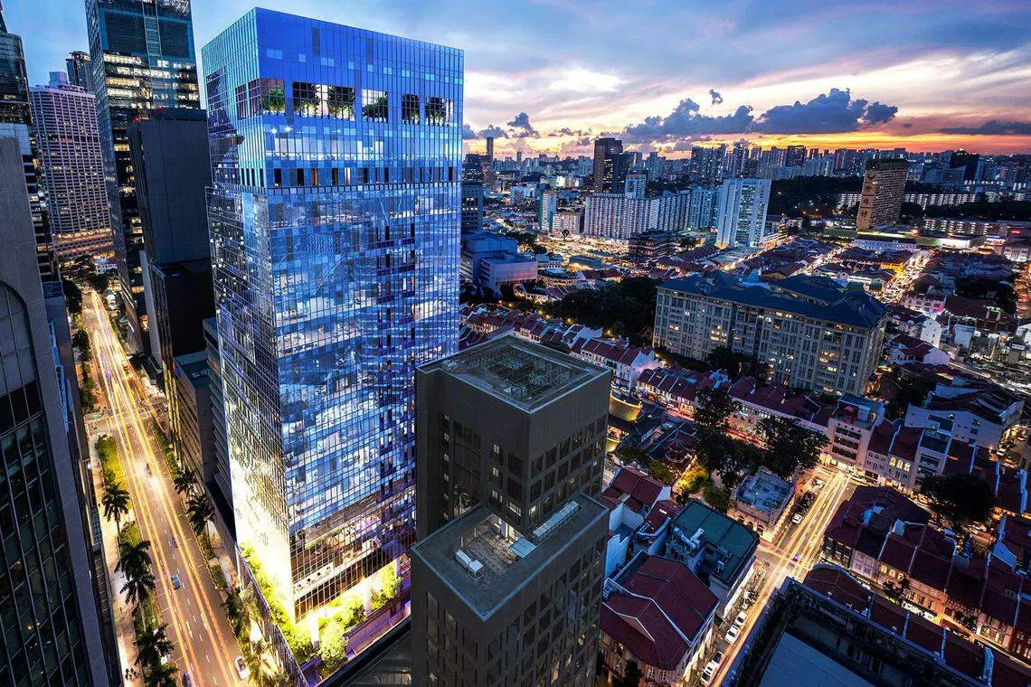 The transaction, brokered by Savills Singapore, marks a new record per square foot price for strata office space in the Central Business District.