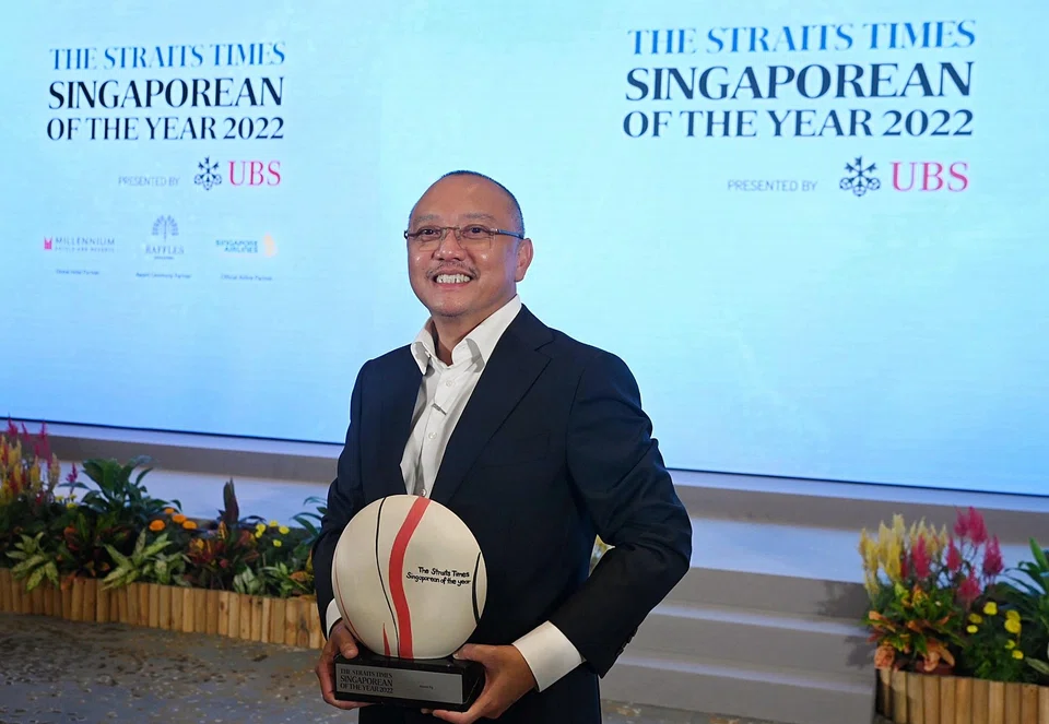 Anson Ng, who helps the terminally ill with expenses for those who cannot afford it, was named ST's Singaporean of the Year 2022.