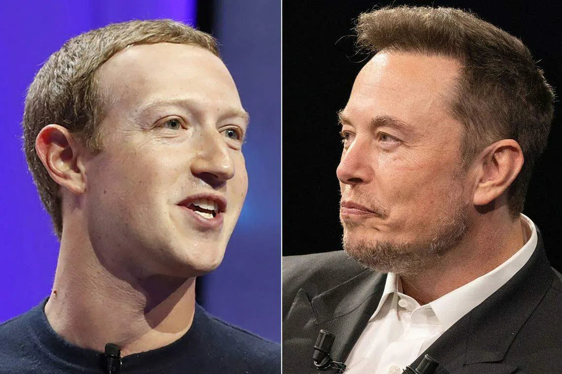 Elon Musk, the world’s richest person, talked up possibilities of a fight between him and Mark Zuckerberg for weeks. 