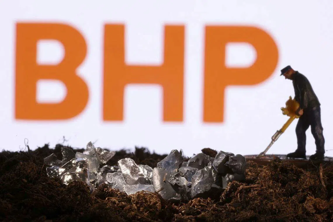 BHP estimates the world needs to double the amount of copper produced over the next 30 years to keep pace with the development of decarbonisation technology.