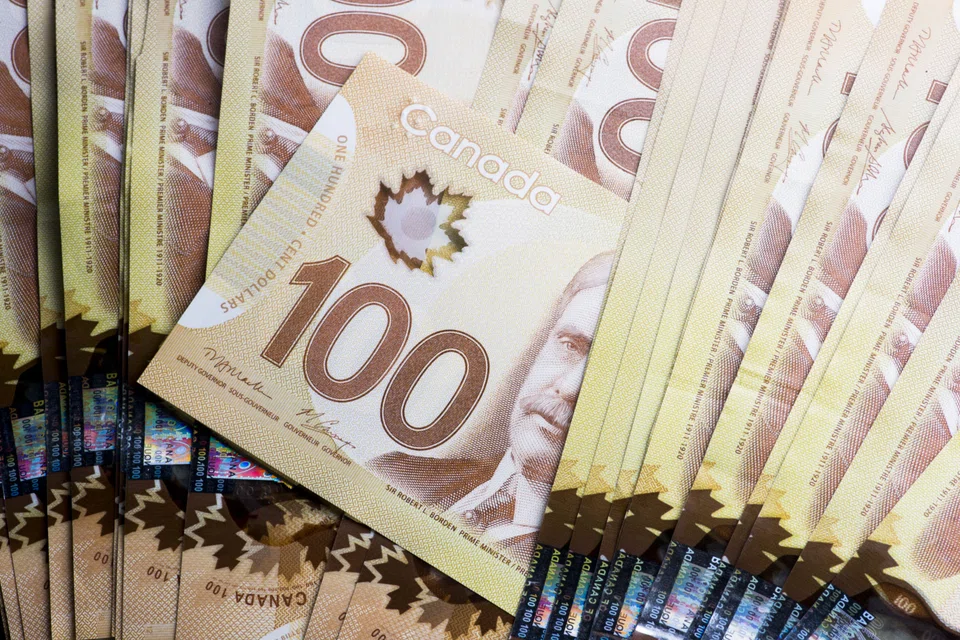 The Canadian dollar was trading 0.6 per cent lower at 1.3460 to the greenback, or 74.29 US cents, after touching its weakest since last Friday at 1.3475.
