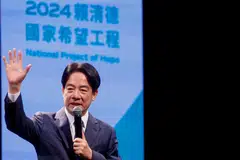 The ruling DPP candidate, Vice-President Lai Ching-te (pictured), has for months led most opinion polls to be Taiwan’s next president.